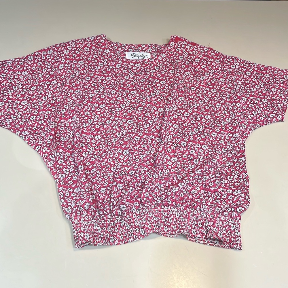 Shapely floral top Medium